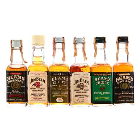 jim beam miniatures for sale.